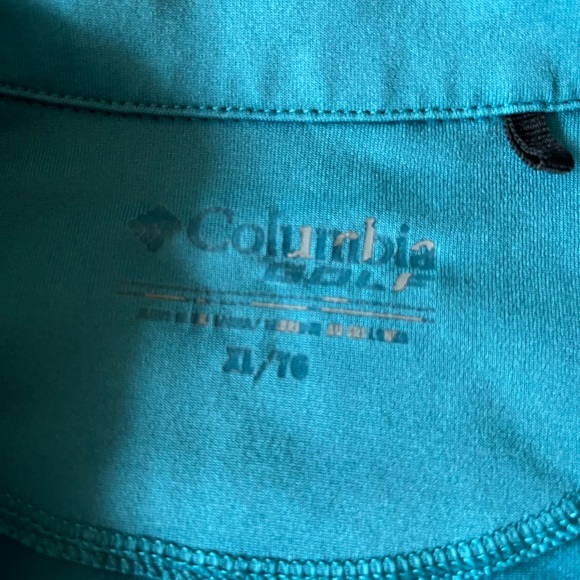 Columbia Teal Shirt xl - Picture 2 of 6